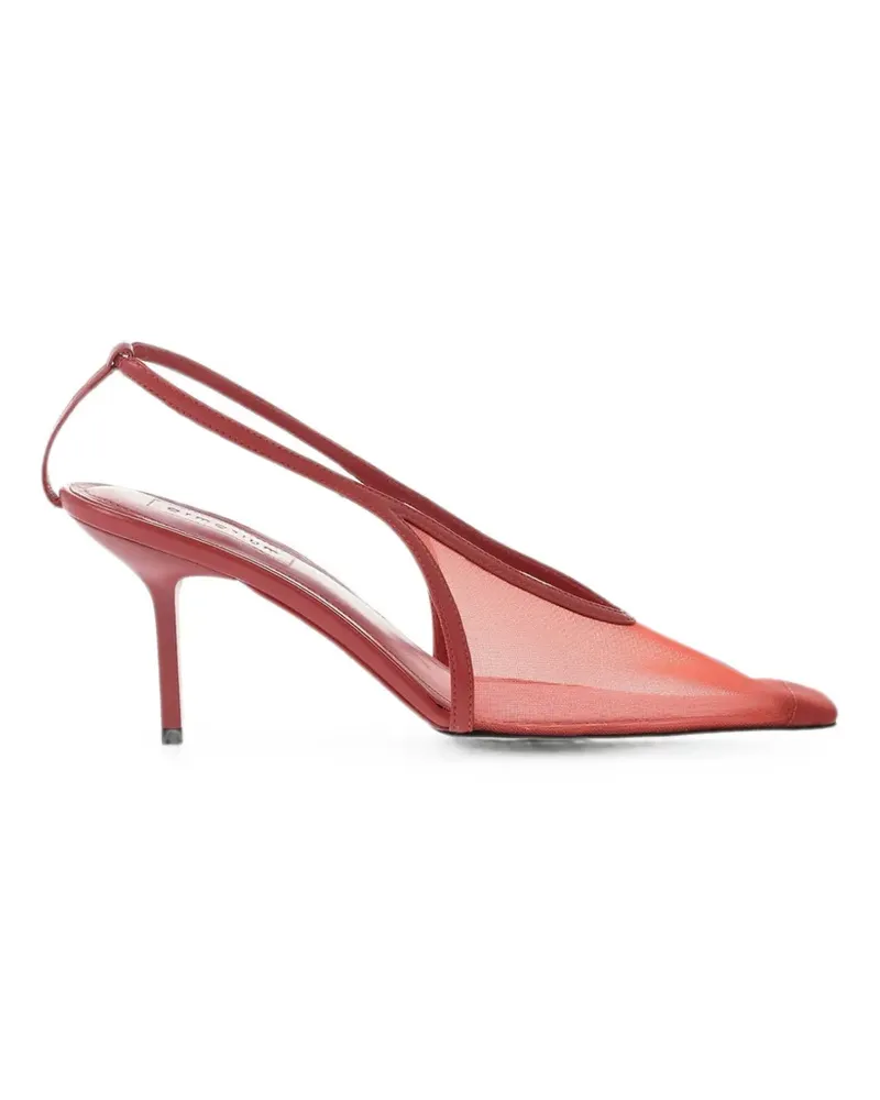 ARMARIUM Evelina square-toe slingback pumps - Rot Rot