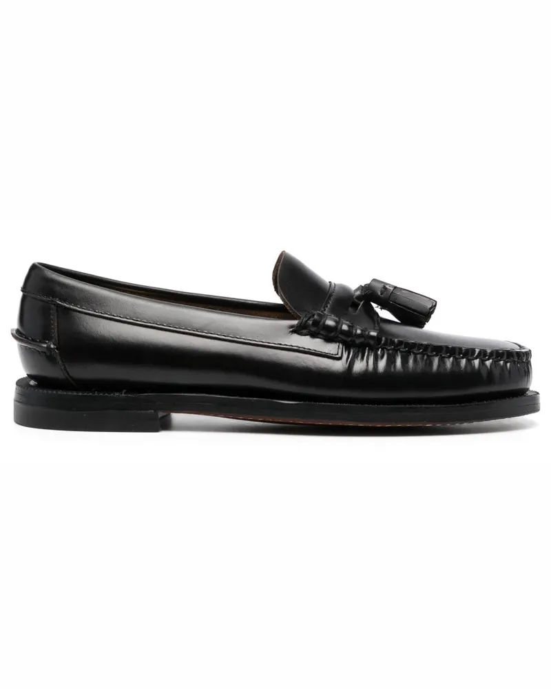 Sebago Loafer mit Quasten - Schwarz Schwarz