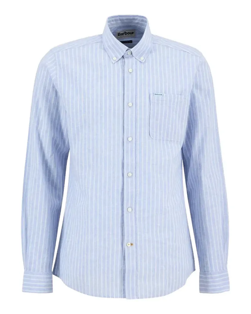 Barbour Nelson striped shirt - Blau Blau