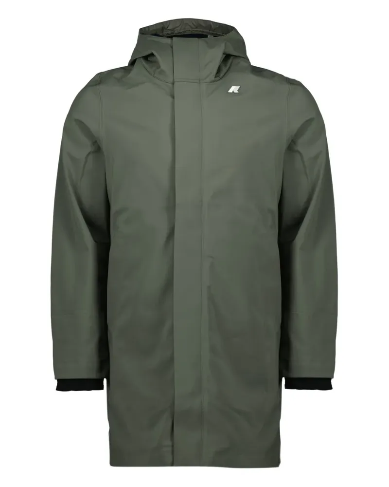 K-Way Thomas Parka mit Kapuze - Grün Grün