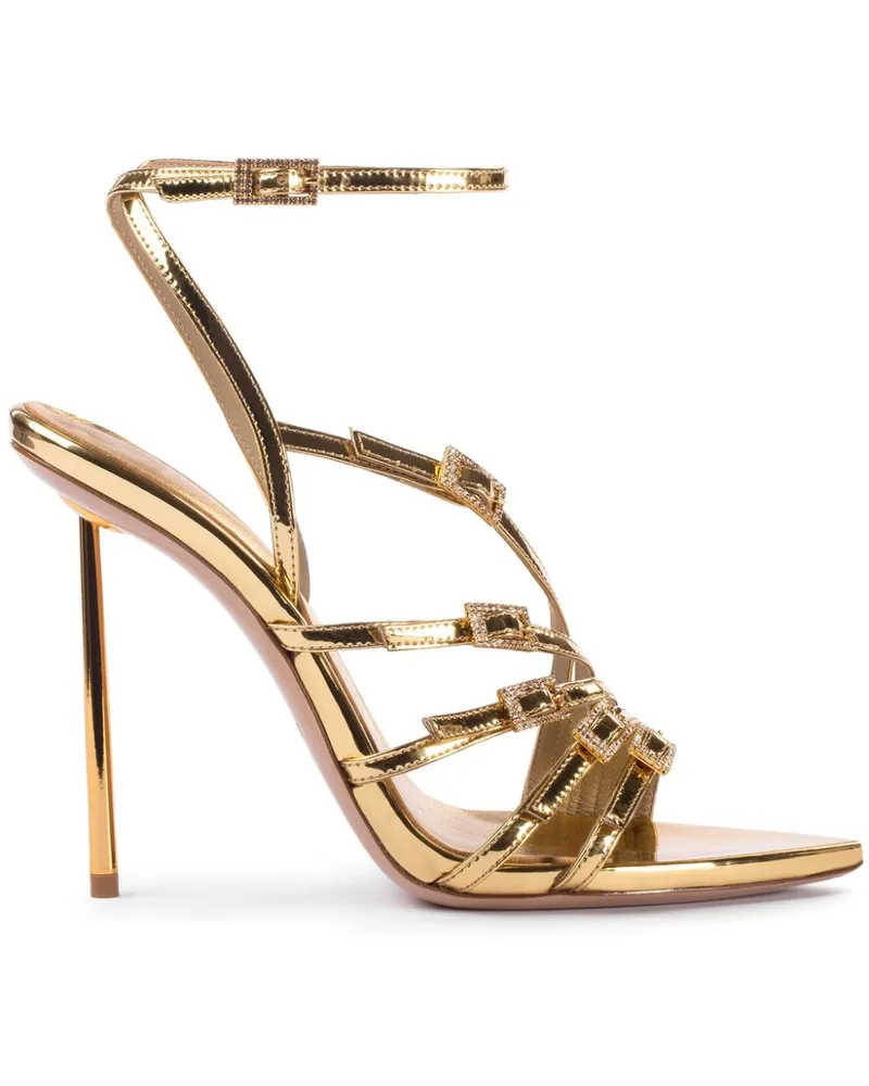 Le Silla Scarlet Sandalen 120mm Gold