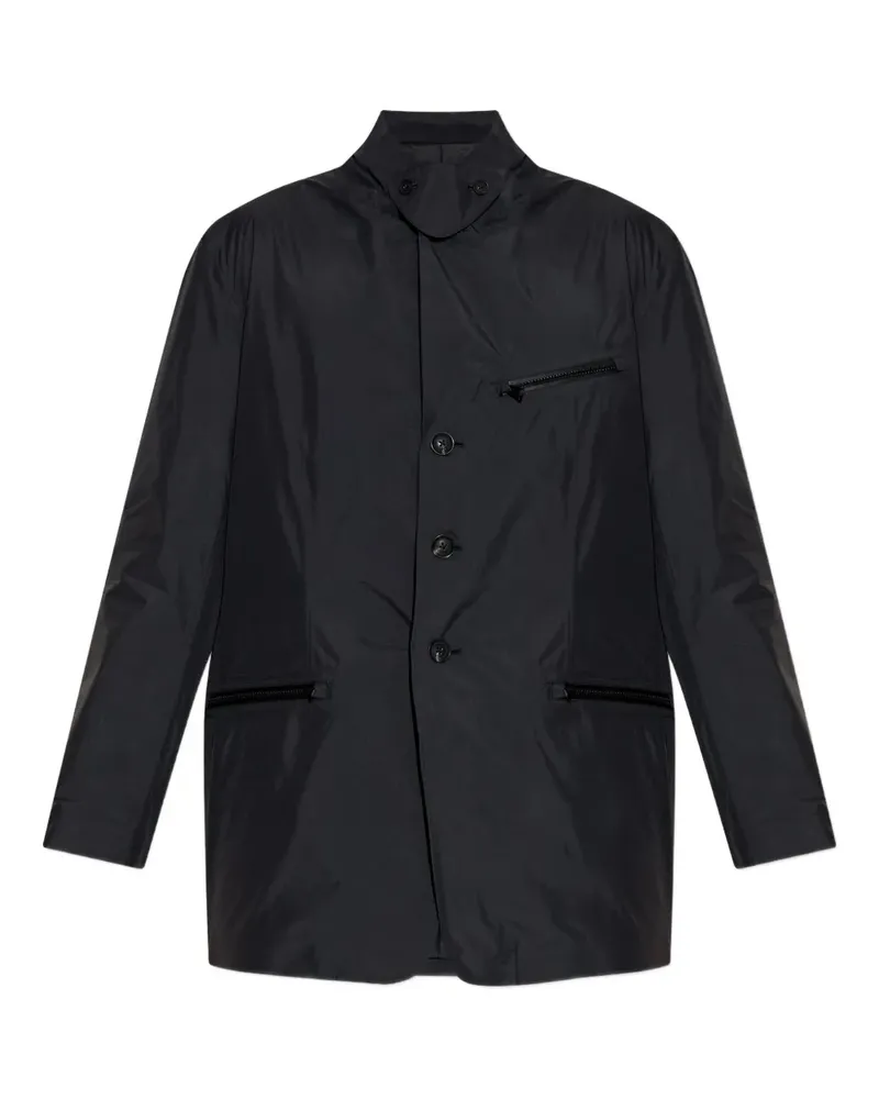 Y-3 Hemdjacke mit Knopfverschluss - Schwarz Schwarz