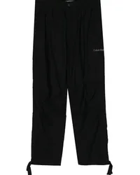 Calvin Klein Essential Cargohose mit Stretchbund Schwarz