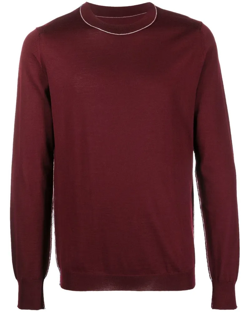 Maison Margiela Work-In-Progress Pullover - Rot Rot