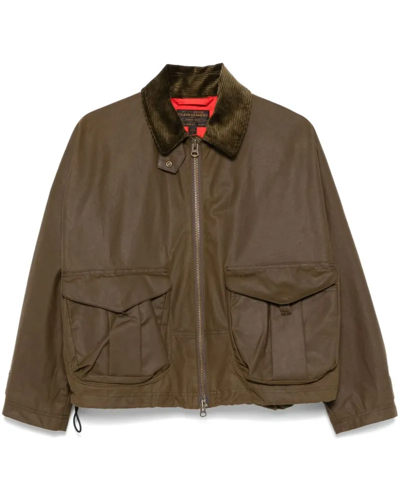 Filson Jacke mit Cordkragen - Braun Braun