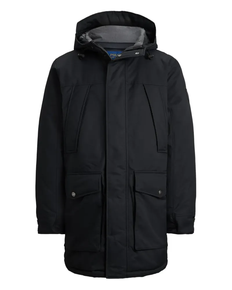 Ralph Lauren Isolierter Kapuzenparka - Schwarz Schwarz