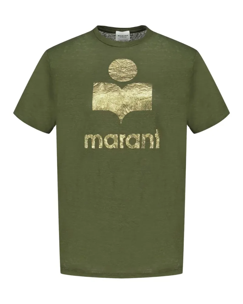 Isabel Marant Zewel logo-print T-shirt - Grün Grün