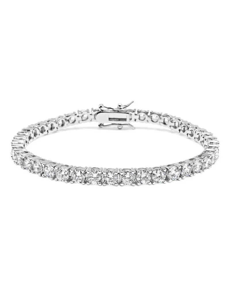 Nialaya Tennis Armband - Silber Silber