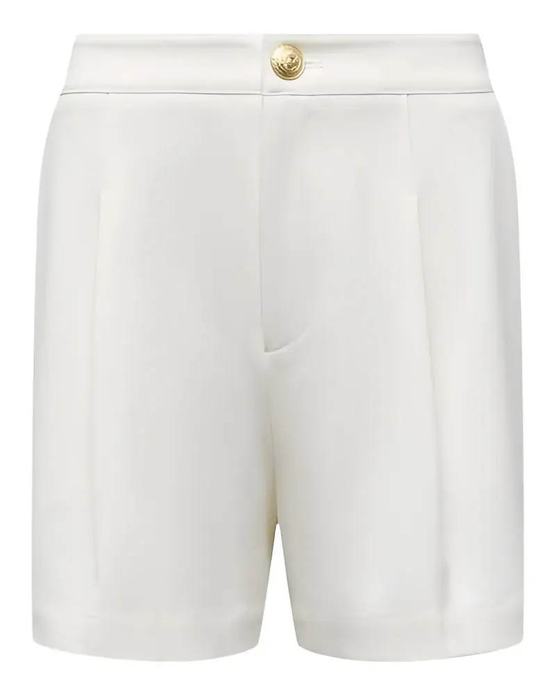 L'Agence Saige pleated shorts - Weiß Weiß