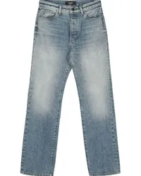 Amiri Straight-Leg-Jeans mit hohem Bund Blau