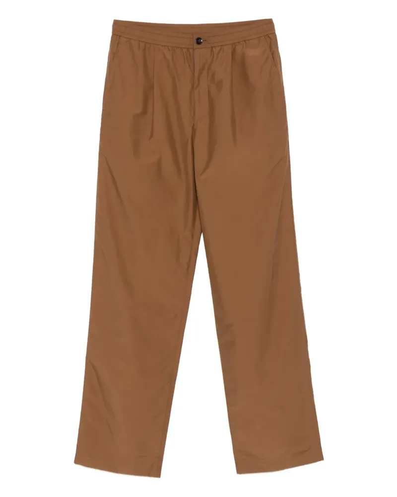 Theory Plissierte Hose - Braun Braun
