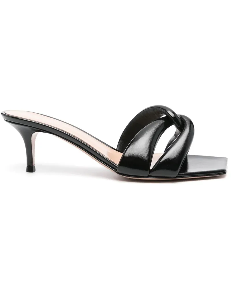 Gianvito Rossi Amour Sandalen 55mm - Schwarz Schwarz