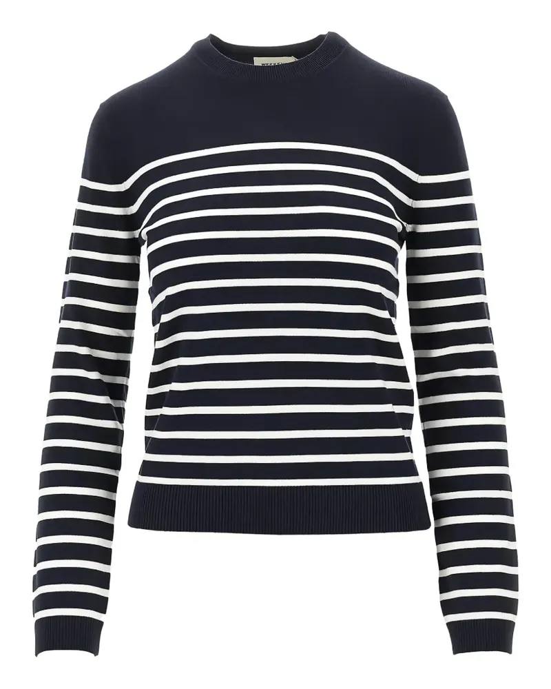 Max Mara silk and wool yarn sweater - navy - Blau Blau