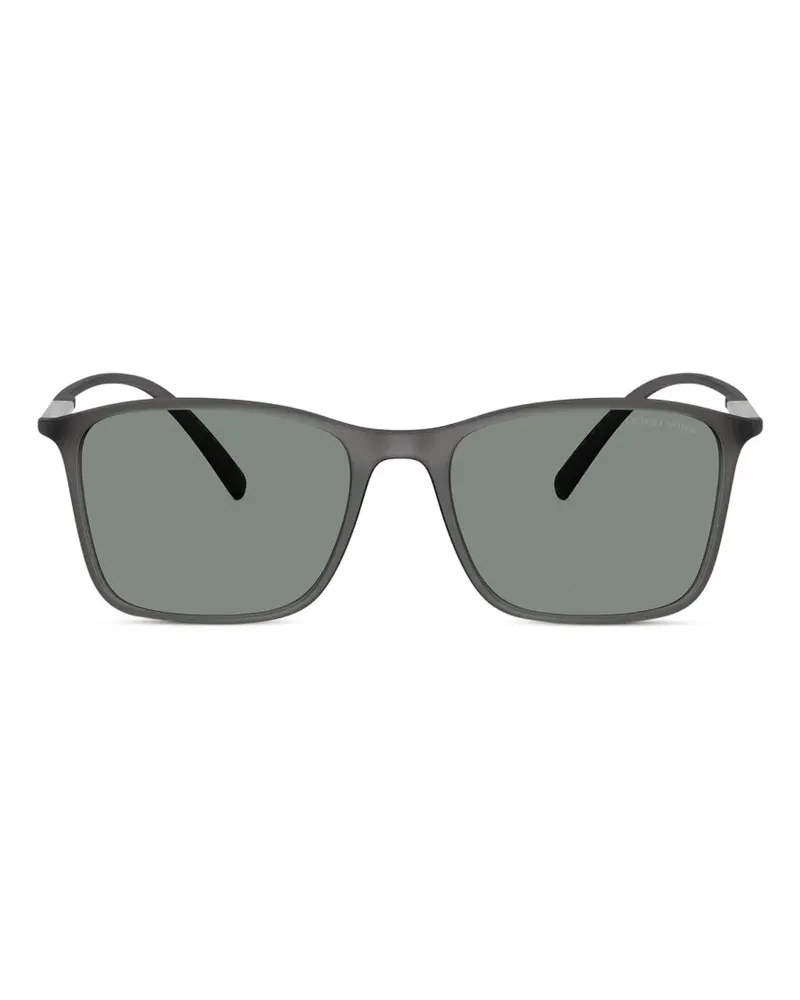 Giorgio Armani square-frame sunglasses - Grau Grau