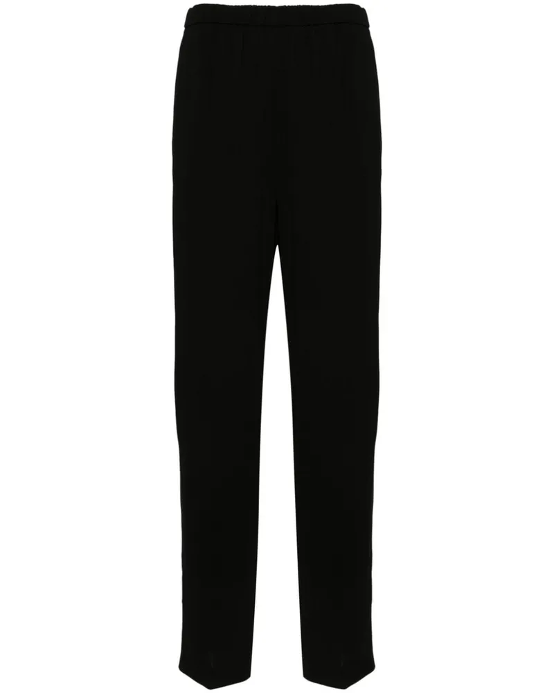 Fabiana Filippi Gerade High-Waist-Hose - Schwarz Schwarz