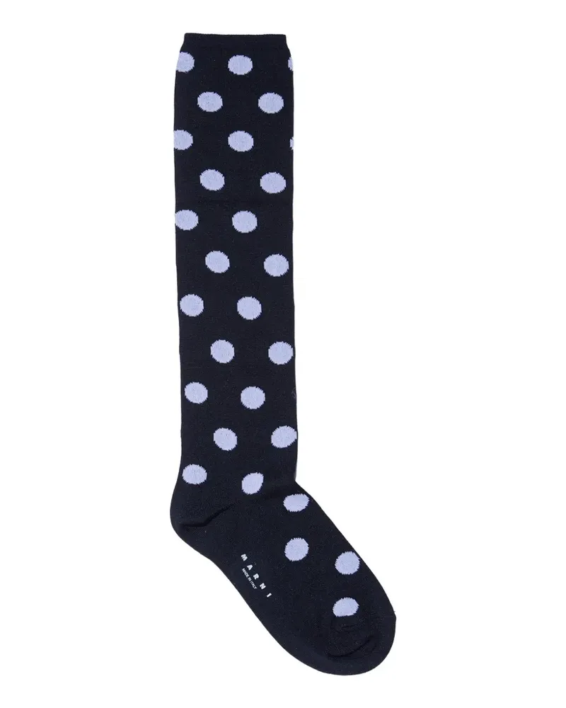 Marni polka-dot socks - Schwarz Schwarz