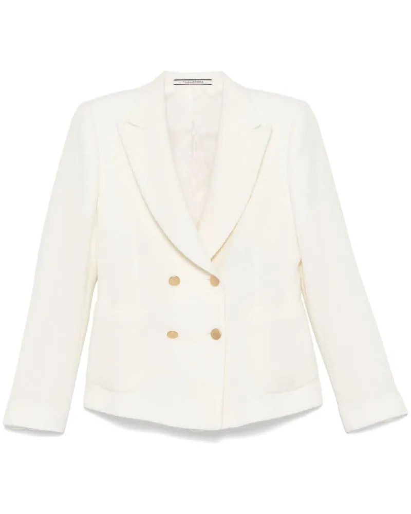 Tagliatore Doppelreihiger Blazer - Nude Nude