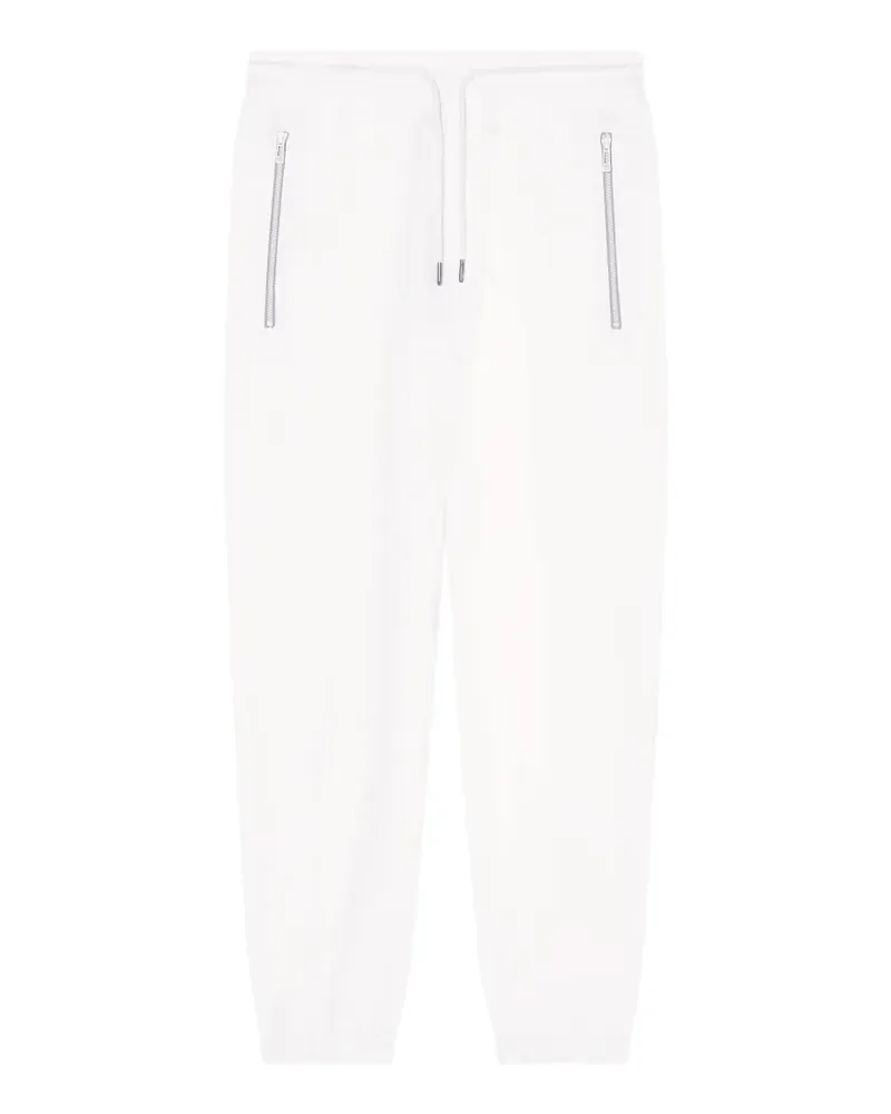 Armani Exchange Jogginghose mit Logo-Patch - Weiß Weiß