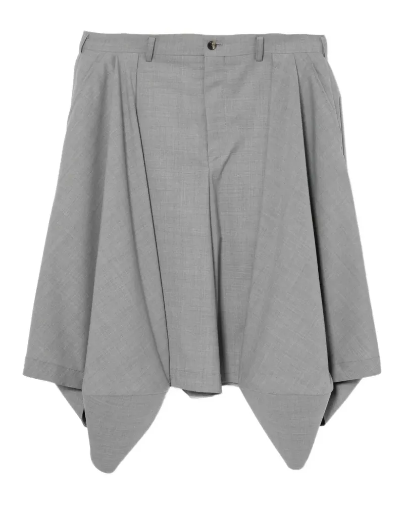 Comme des Garçons Shorts mit Klappe - Grau Grau