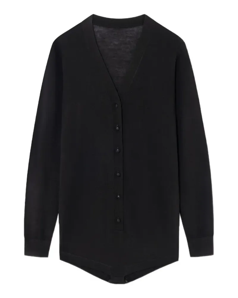 GIMAGUAS Kosi V-neck knitted top - Schwarz Schwarz