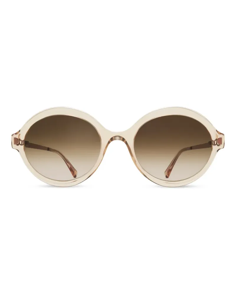 Mykita Noomi round-frame sunglasses - Nude Nude