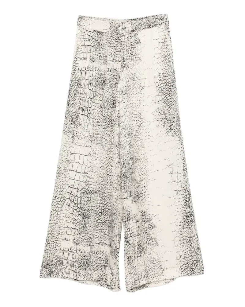 NUDE animal-print trousers Nude