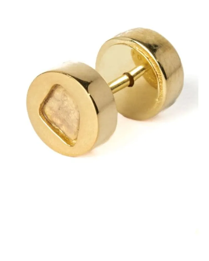 Parts Of Four Ohrstecker mit einem kleinen Diamanten - Gold Gold
