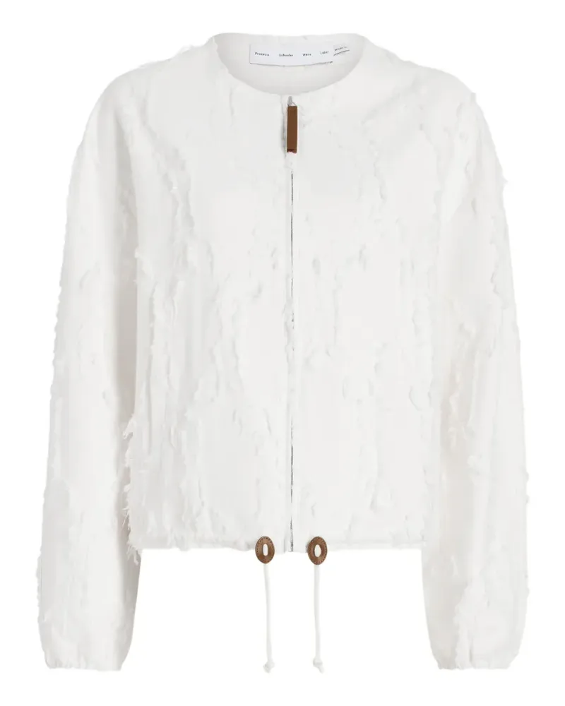 Proenza Schouler Jacquard-Jacke mit Fransen - Nude Nude