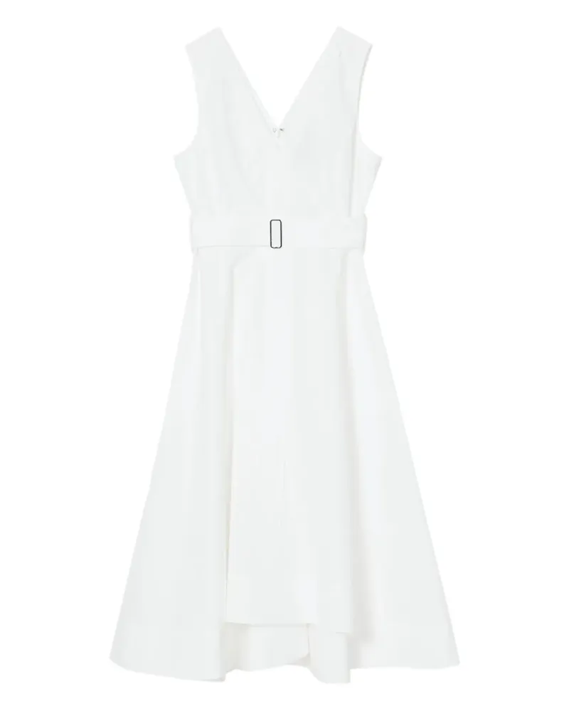 3.1 phillip lim Midikleid aus Popeline - Weiß Weiß