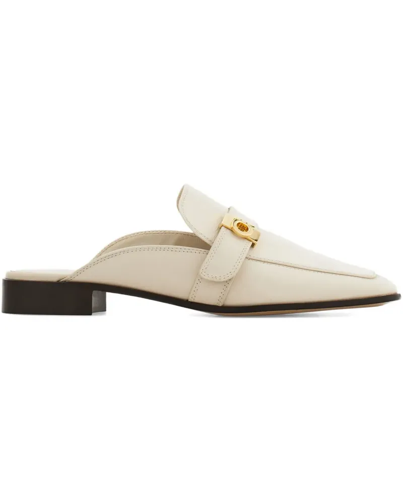 Ferragamo Hug Loafer mit Schnalle - Weiß Weiß
