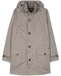 MOORER Torino-WK Parka mit Kapuze Grau