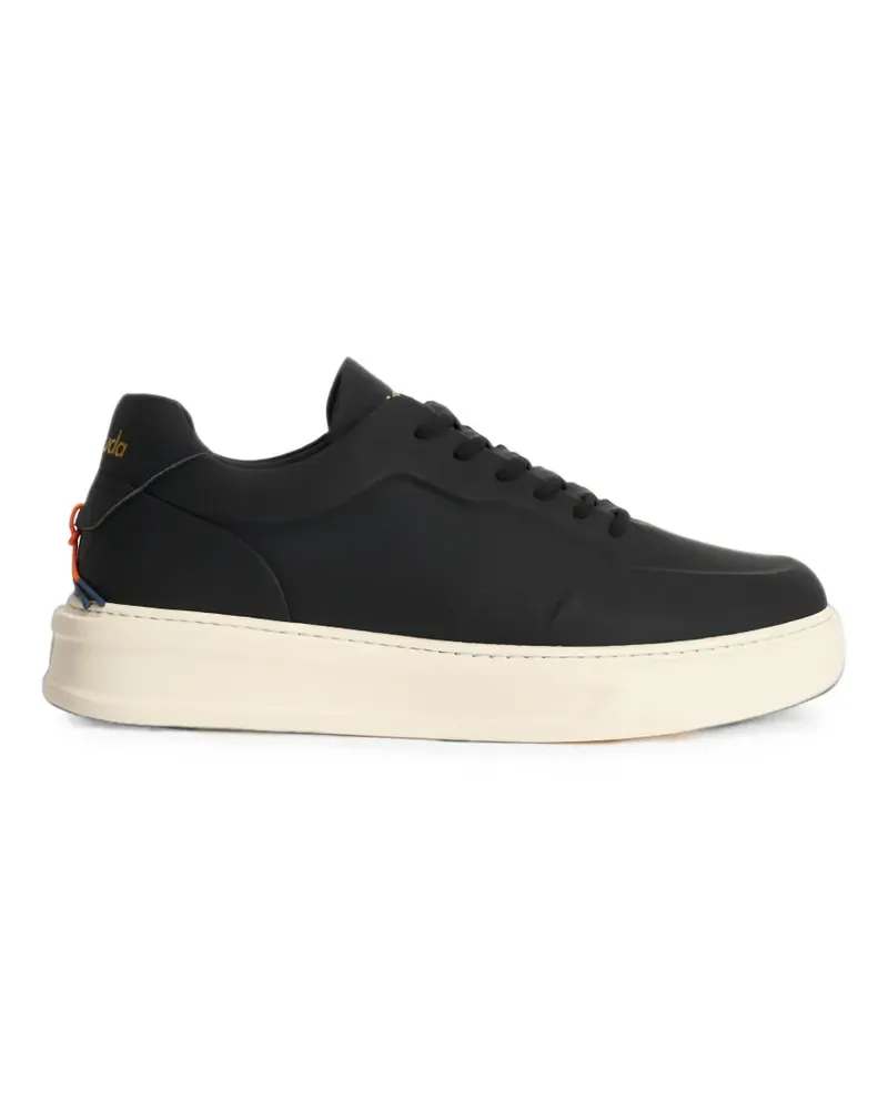 Barracuda Perforierte Phoenix Sneakers - Schwarz Schwarz