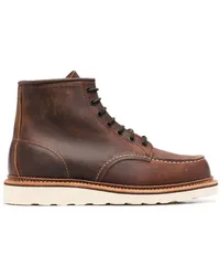 Red Wing Shoes 1907 Heritage Work Moc Toe Stiefel Braun