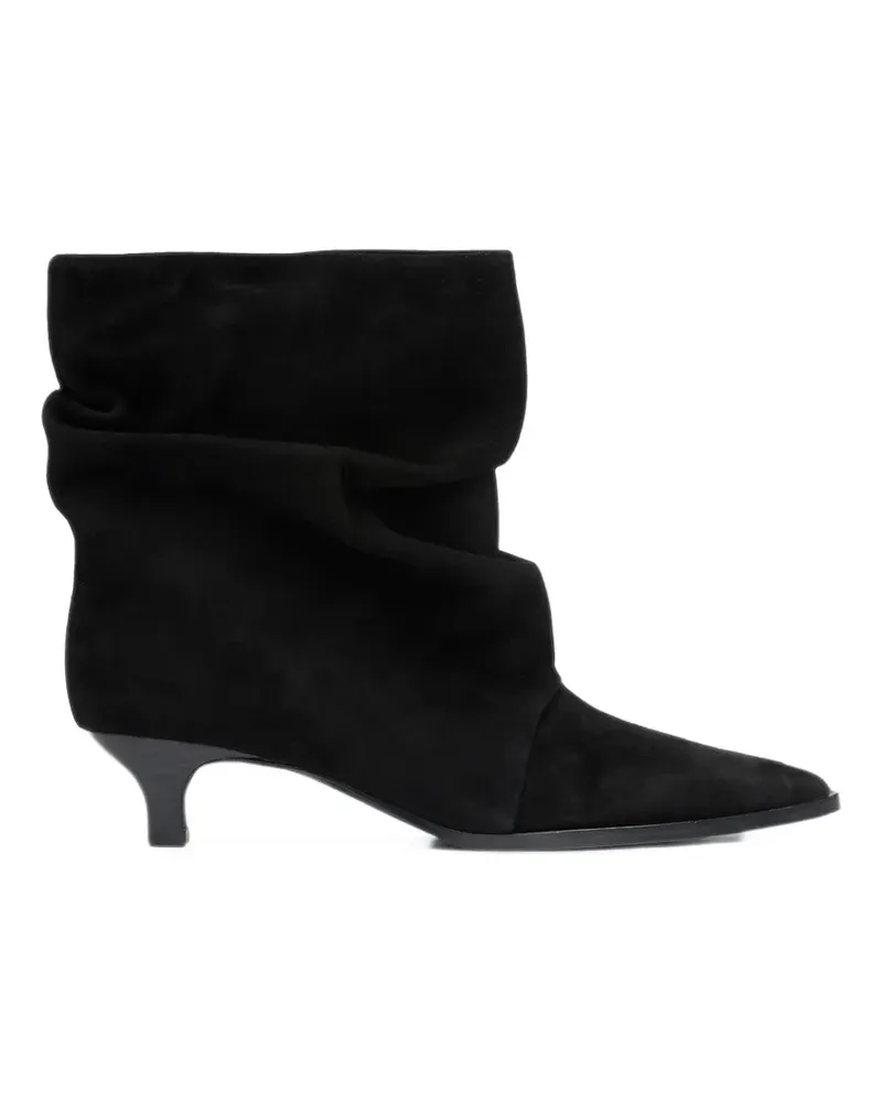 ash Trinity slouchy ankle boots - Schwarz Schwarz