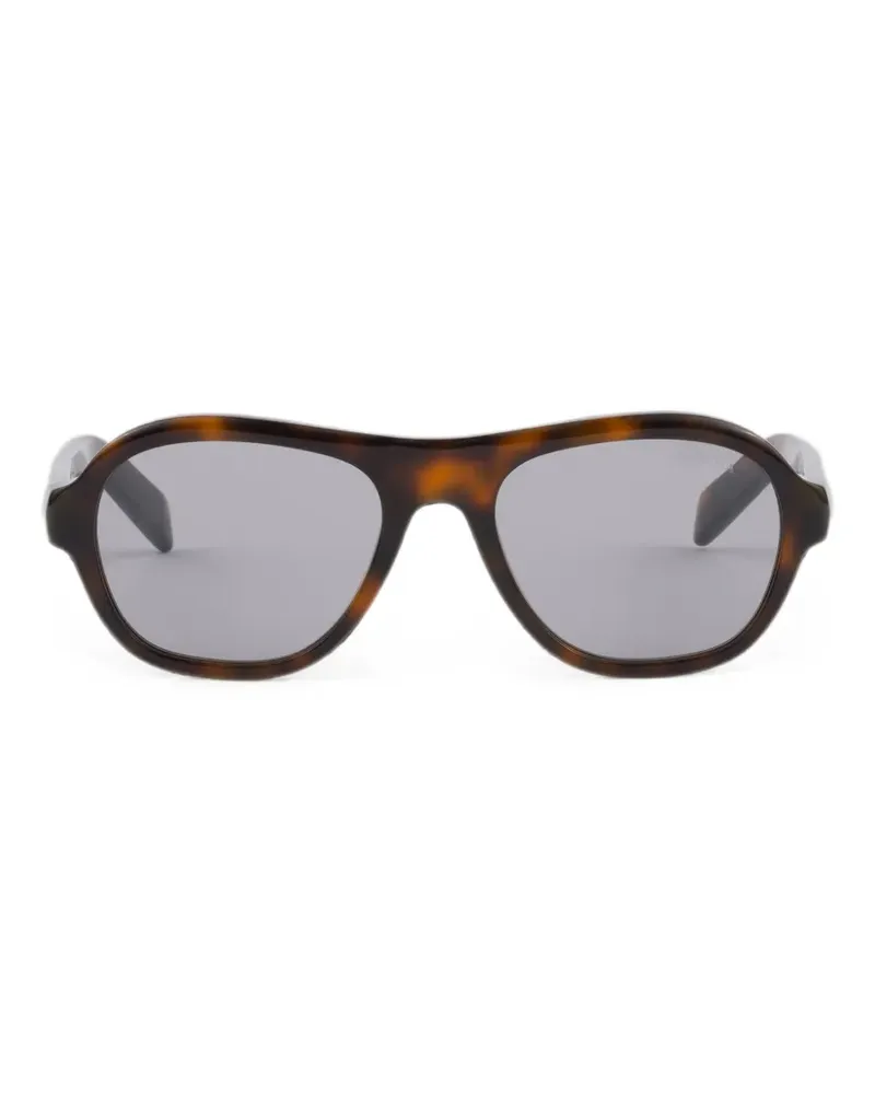 Prada Getönte Pilotenbrille - Braun Braun