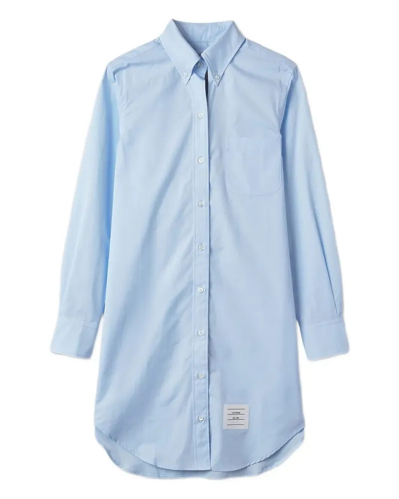 Thom Browne Klassisches Hemdkleid - Blau Blau