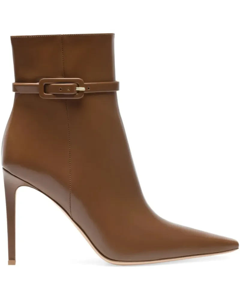 Gianvito Rossi Lindsay Stiefel 95mm - Braun Braun