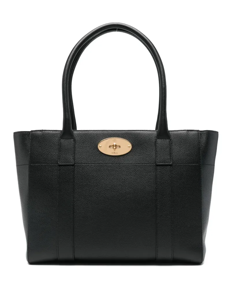 Mulberry small Bayswater 9 to 5 leather shoulder bag - Schwarz Schwarz