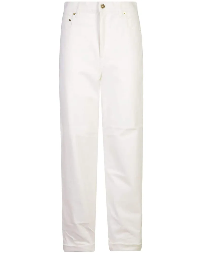 Golden Goose Jeans mit geradem Bein - Weiß Weiß