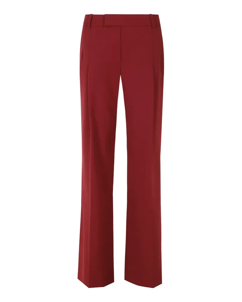 Federica Tosi pleated-detail tailored trousers - Rot Rot