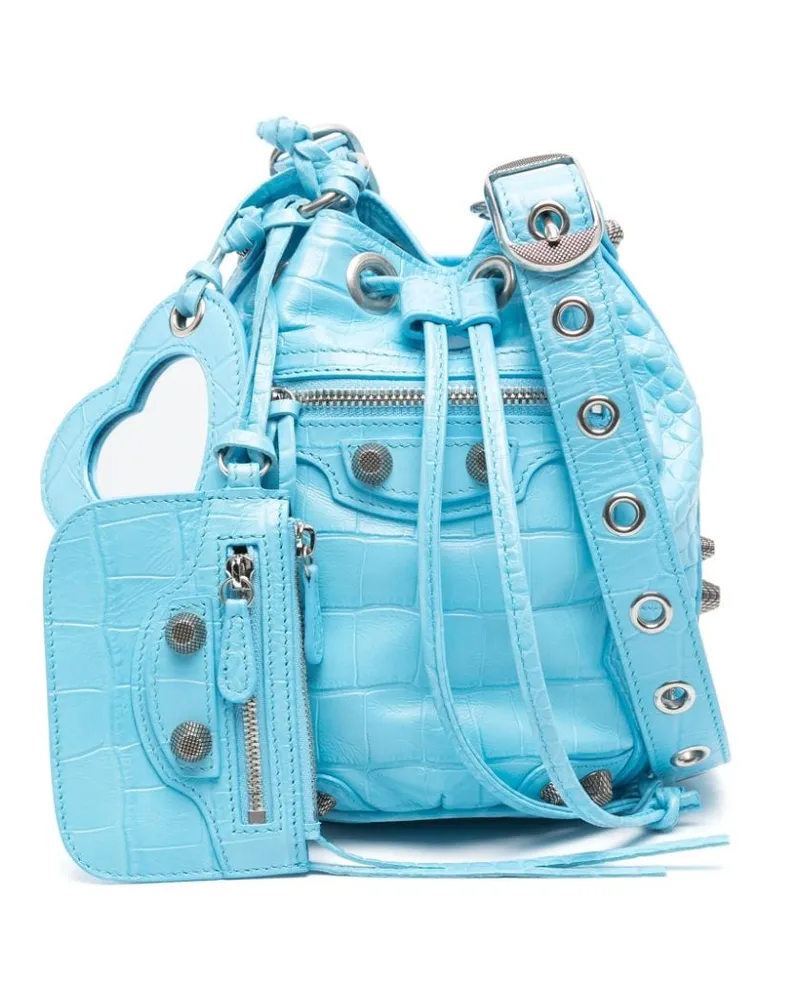 Balenciaga Le Cagole XS Beuteltasche - Blau Blau