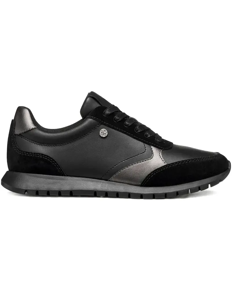 Geox Sukie Sneakers mit Logo - Schwarz Schwarz