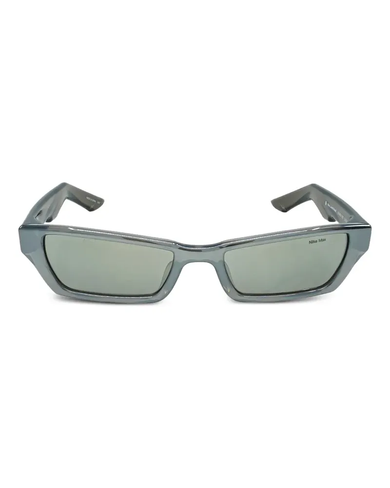Nike Lucent Boost Sonnenbrille mit eckigem Gestell - Grau Grau