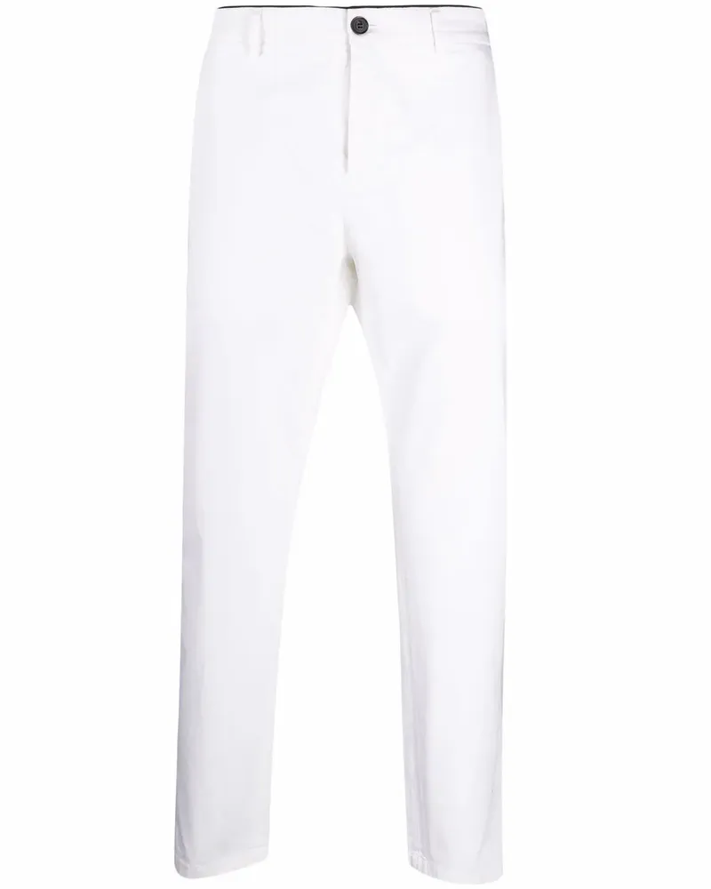 Department 5 Klassische Slim-Fit-Chino - Weiß Weiß