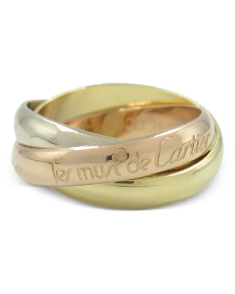 Cartier 2010s 18kt Trinity Goldring Gold