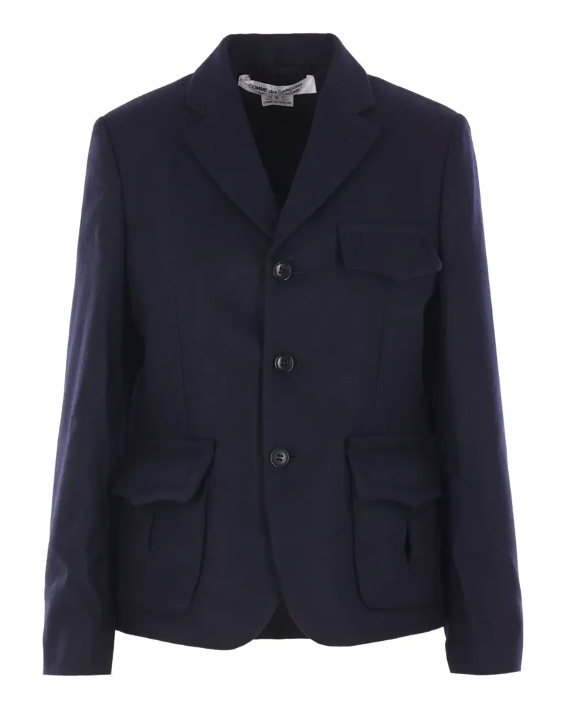 Comme des Garçons single-breasted jacket - Blau Blau