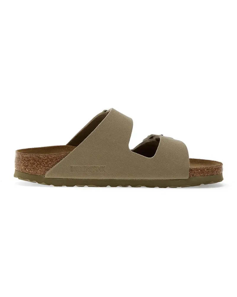 Birkenstock Arizona Pantoletten mit Schnallen - Nude Nude