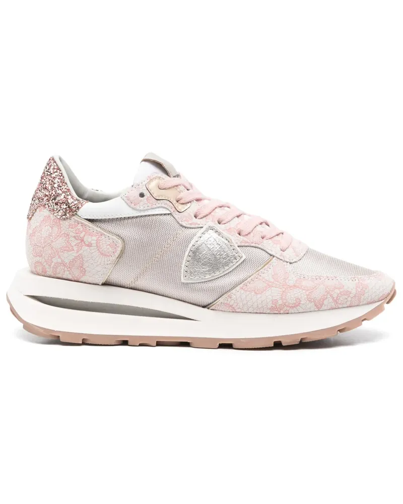 Philippe Model Tropez Haute Sneakers - Gold Gold