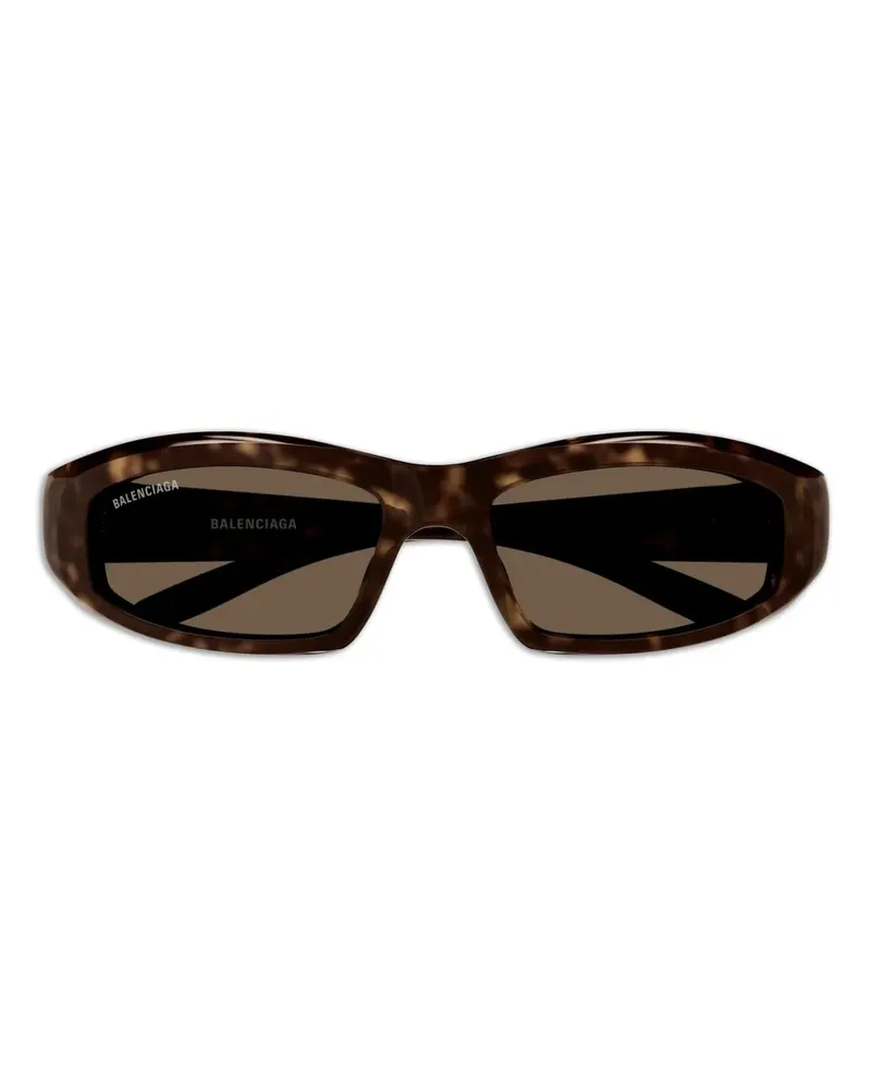 Balenciaga Sonnenbrille in Schildpattoptik - Braun Braun