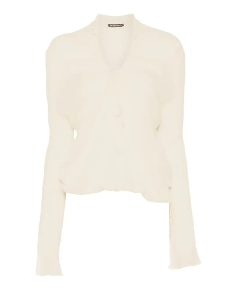 Ann Demeulemeester Eke' Oberteil - Weiß Weiß